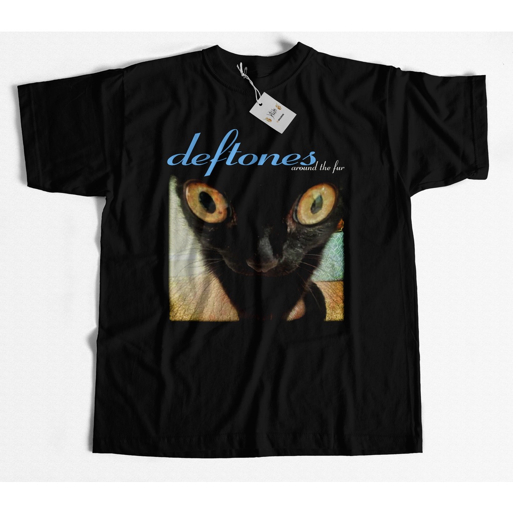 Camiseta Camisa Blusa Deftones Around The Fur gato cat meme Shopee Brasil