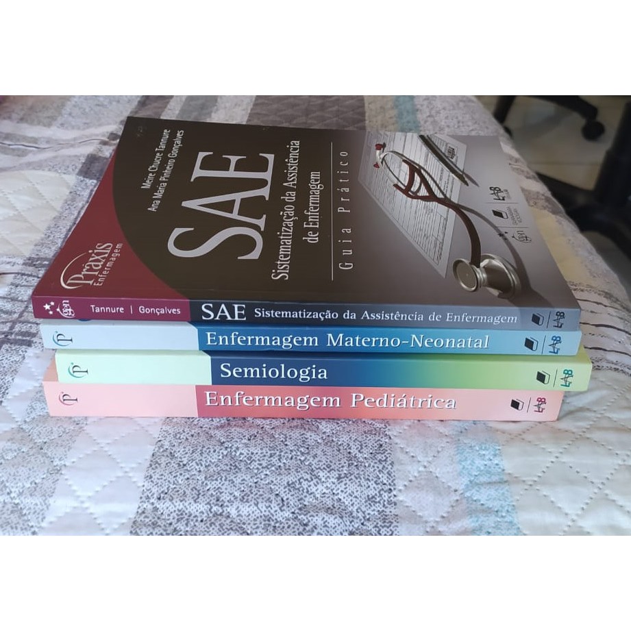 COLEÇÃO PRÁXIS ENFERMAGEM Shopee Brasil