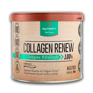 Collagen Renew Hidrolisado 300g Colageno Verisol - Nutrify em Oferta na Shopee