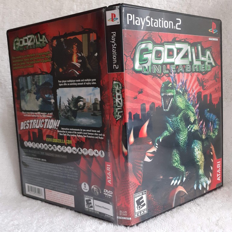 Godzilla Unleashed Para Playstation 2 (reprô) | Shopee Brasil
