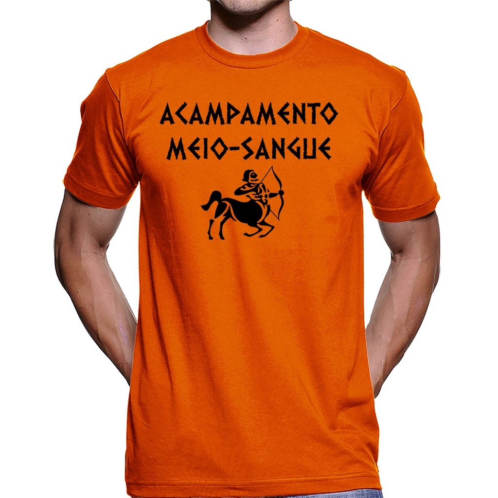Camiseta Acampamento Meio Sangue Percy Jackson Half 2893 | Shopee Brasil