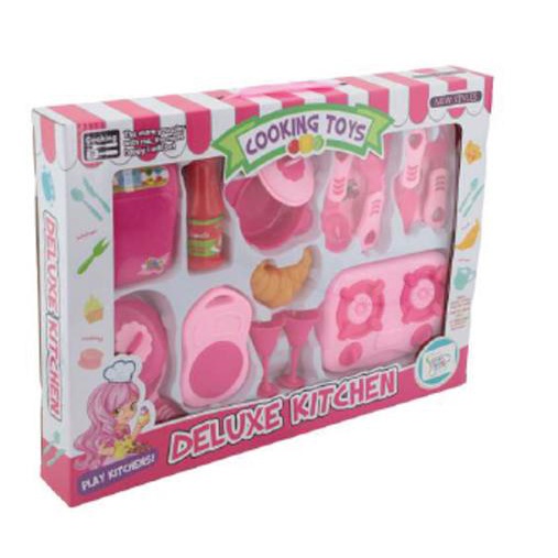 Deluxe kitchen on sale toy set