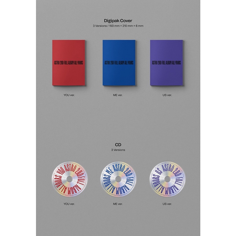 ASTRO 2nd Full Album - ALL YOURS | Shopee Brasil