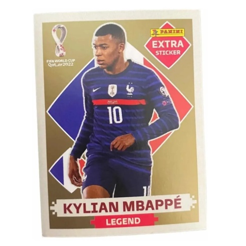 Copa 2022 - Figurinha Extra Legend KYLIAN MBAPPÉ - BRON