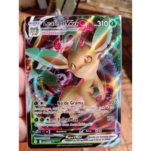 carta pokémon leafeon vmax - Comprar Cartas Colecionáveis antigas no  todocoleccion