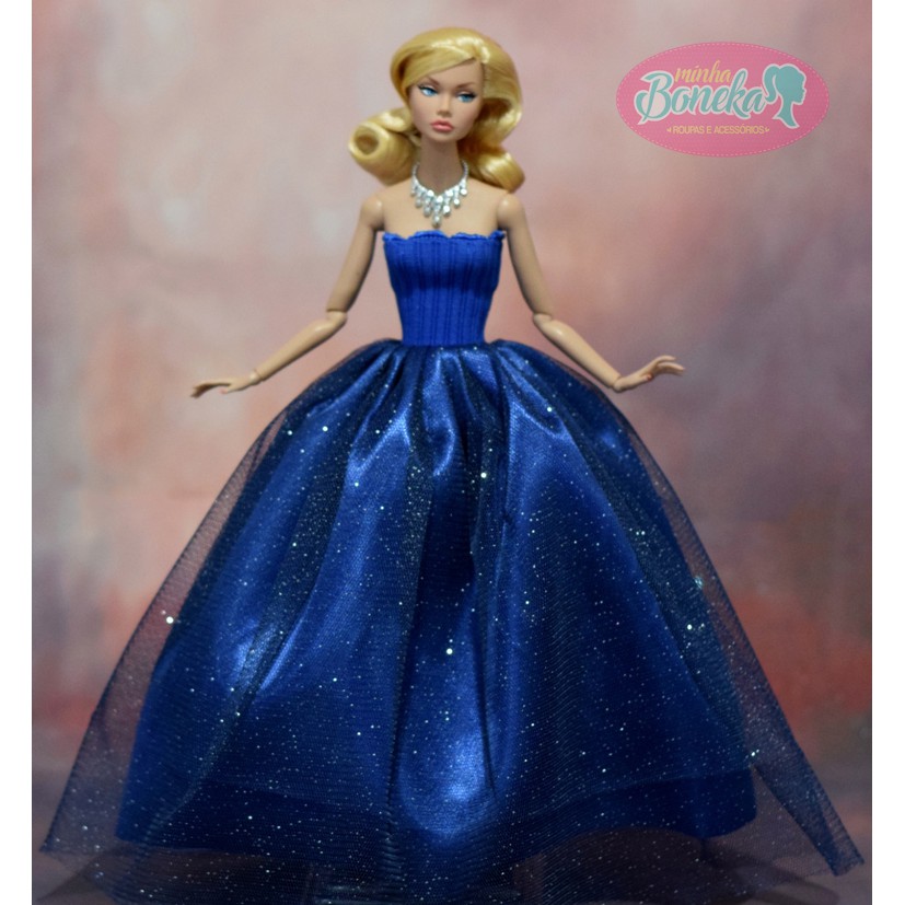 Em promoção! Moda Handmake Vestido Para Barbie Roupas De Boneca 1/6  Princesa Vestido De Roupa De Festa Casamento Vestido De Traje De Brinquedos  De Aniversário, Presente De Natal