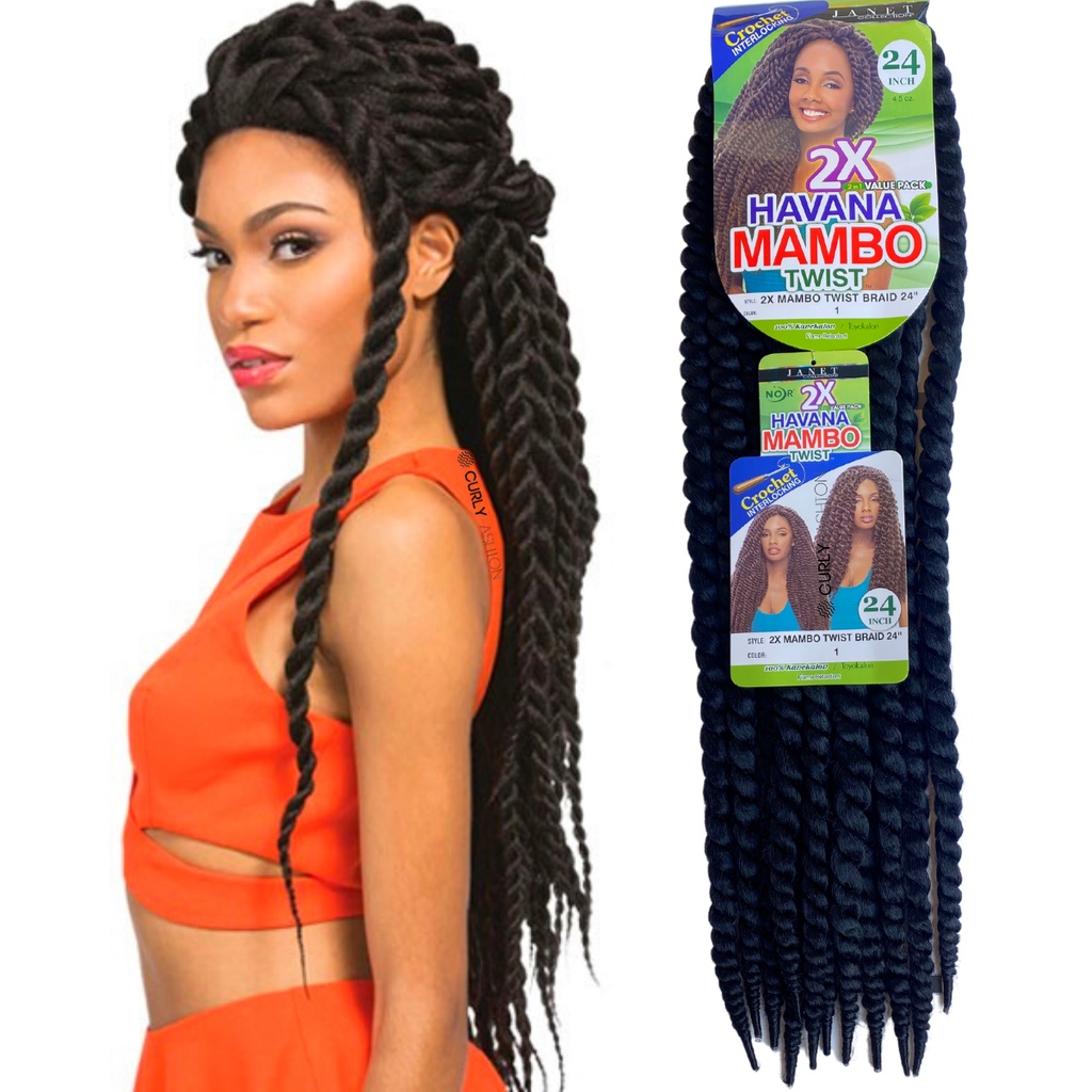 Cabelo Havana Twist Mambo Premium Trançado | Shopee Brasil
