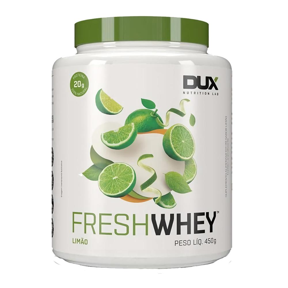 Fresh Whey 3w Isolado Hidrolisado Conc. Limão 450g – Dux Nutrition