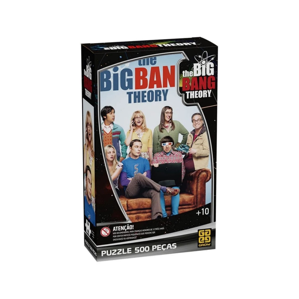 Quebra Cabeça Puzzle The Big Bang Theory 500 Peças