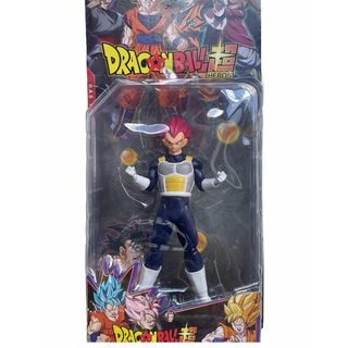 Combo 5 Bonecos Dragon Ball Z Articulados Goku 14 Cm Coleção