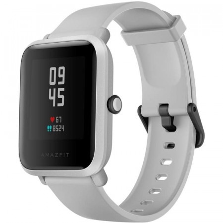 Amazfit bip s branco com GPS integrado novo prova d gua tela