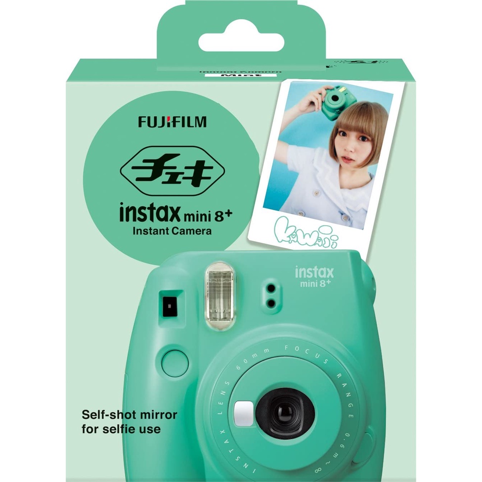 Instax Mini 8+ Câmera Instantânea Fujifilm Mint (NOVA) Shopee