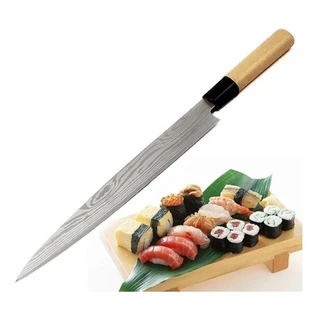 Faca Shark Chef Profissional Carne Sushi 8pol/20cm Corneta
