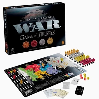 Jogo Infantil War Game Of Thrones Equipamentos Ilustrativos