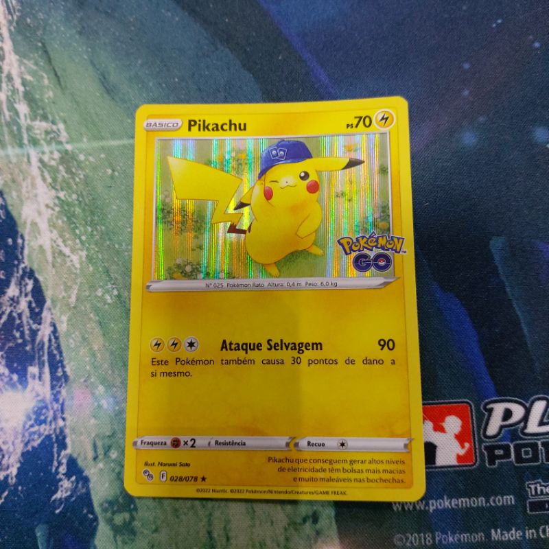 Carta Pokemon Pikachu V Português 43/185 ou Promo SWSH061 Card Original  Copag - Pronta Entrega