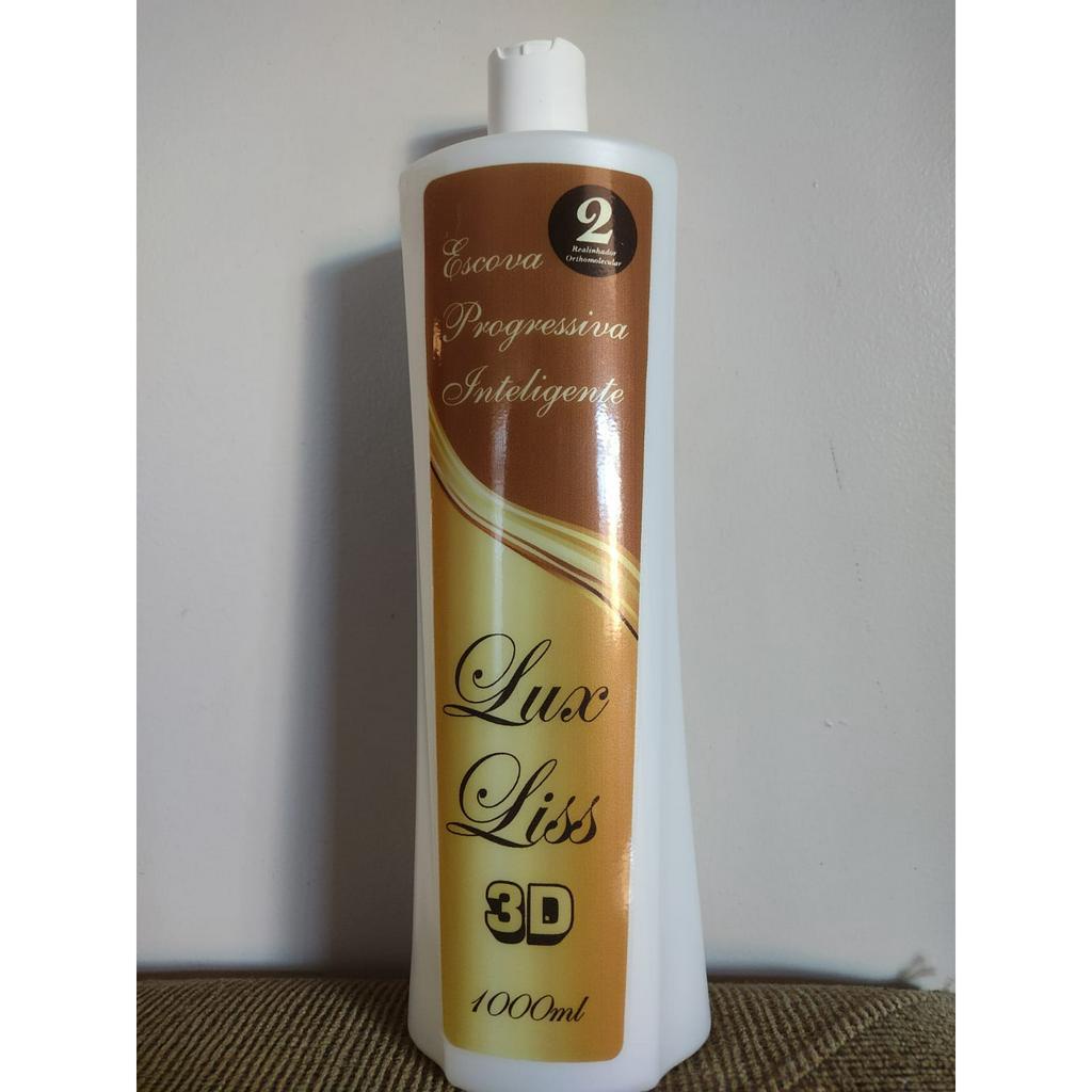 Escova Progressiva Inteligente Lux Liss 1000ml (1 Litro) | Shopee Brasil