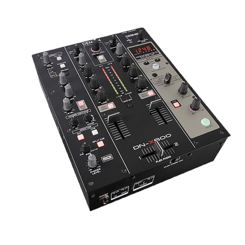 Mixer Denon DJ DN-X600 Controlador MIDI USB, 2 Canais e 8 Efeitos