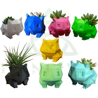 Bulbassauro Pokémon Vaso Plantas Suculentas cactos Vaso decorativo