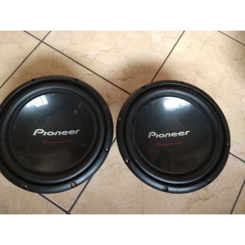 subwoofer Pioneer Cara preta grave ORIGINAL