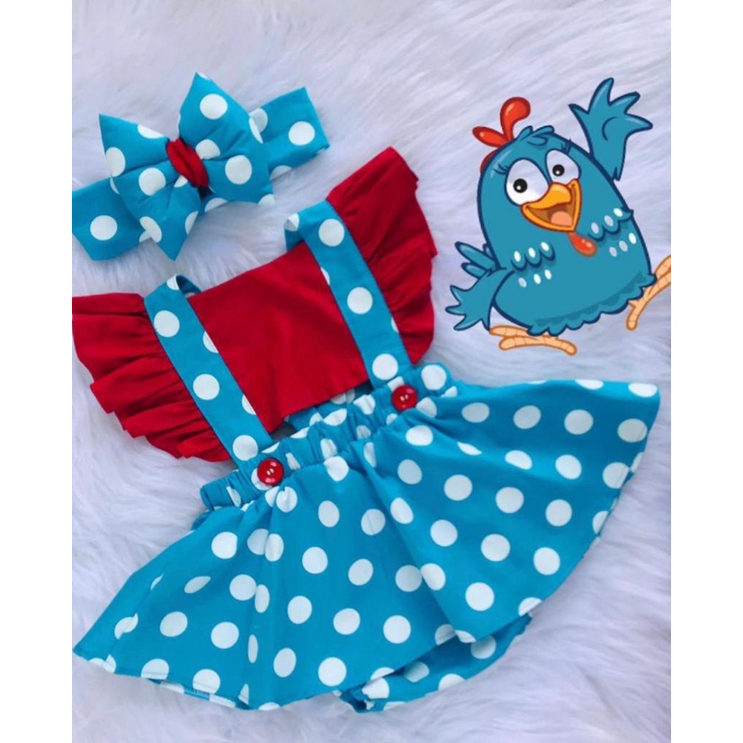 Galinha pintadinha roupa store infantil