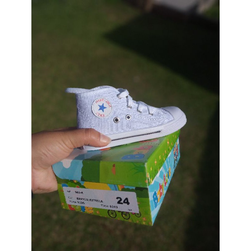 All star infantil cheap tamanho 24