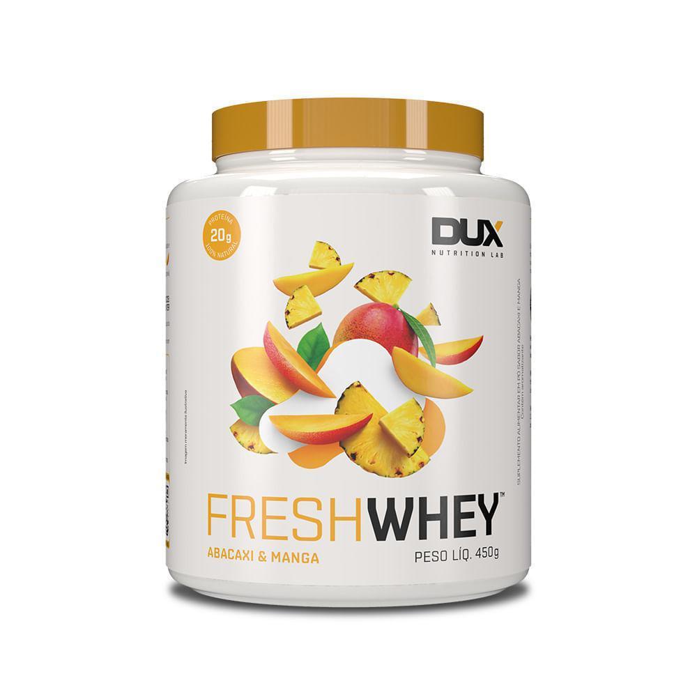 Whey Protein Freshwhey Dux Nutrition – 450G Manga E Abacaxi