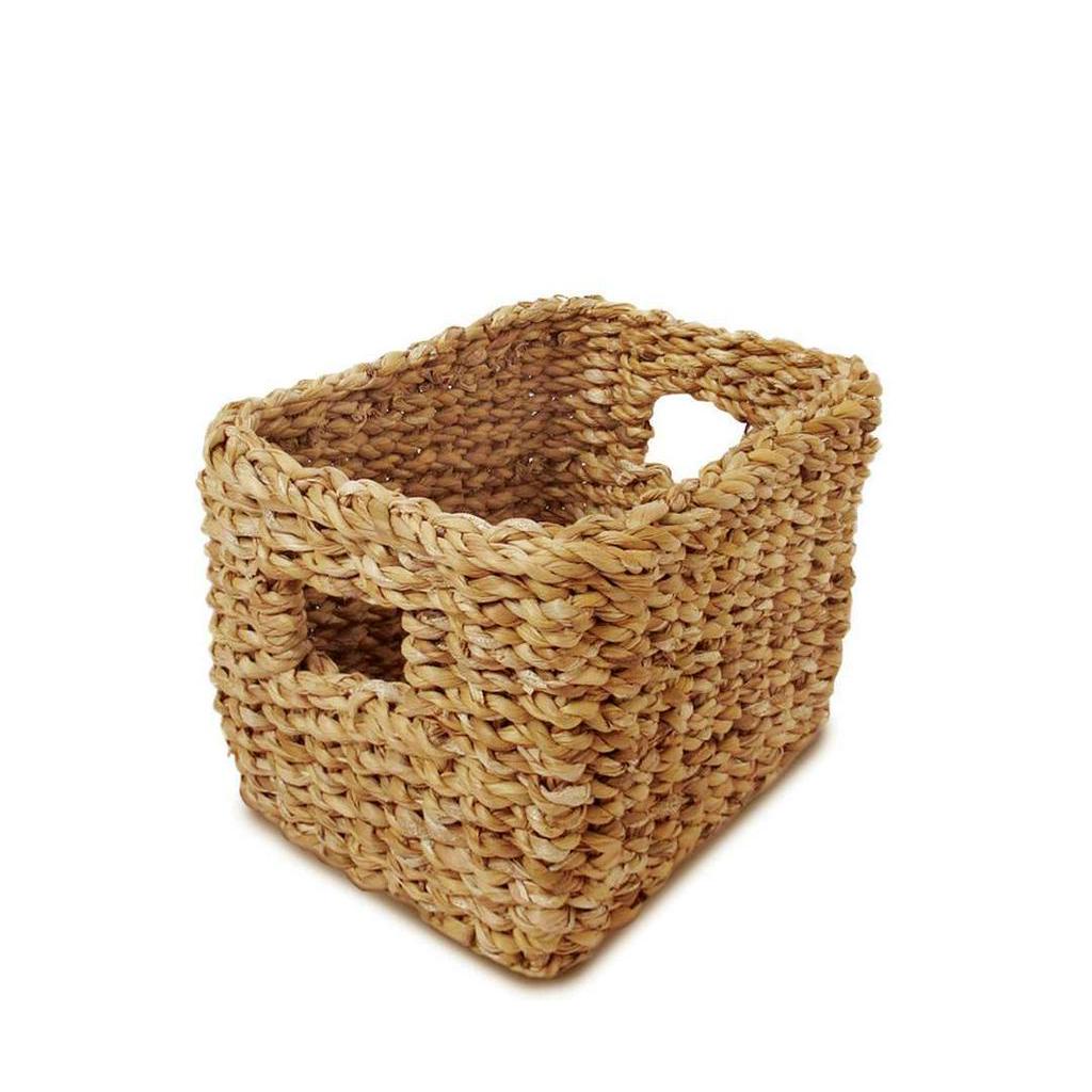 Cesto Retangular Seagrass Naya 20 cm Tyft Organizador Yoi | Shopee Brasil