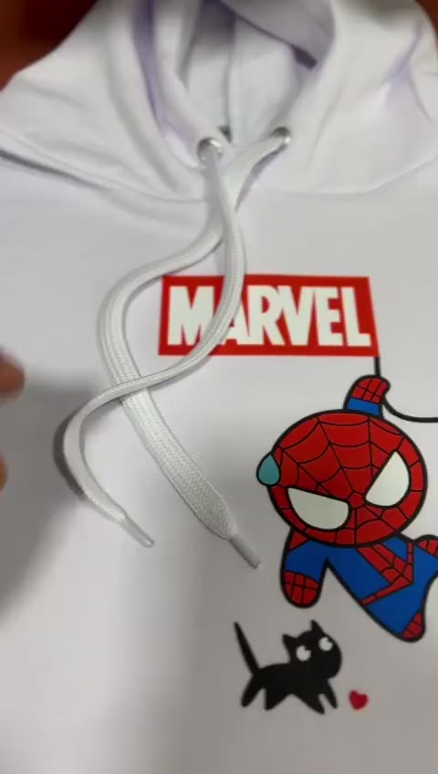 Moletom Canguru Com Capuz Masculino e Feminino Algodão Aranha Promoção Unissex
