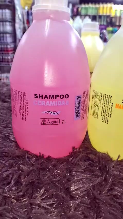 Shampoo Ágata 2L Profissional | Todos os Tipos de Cabelo | Hidratação + Nutrição + Força