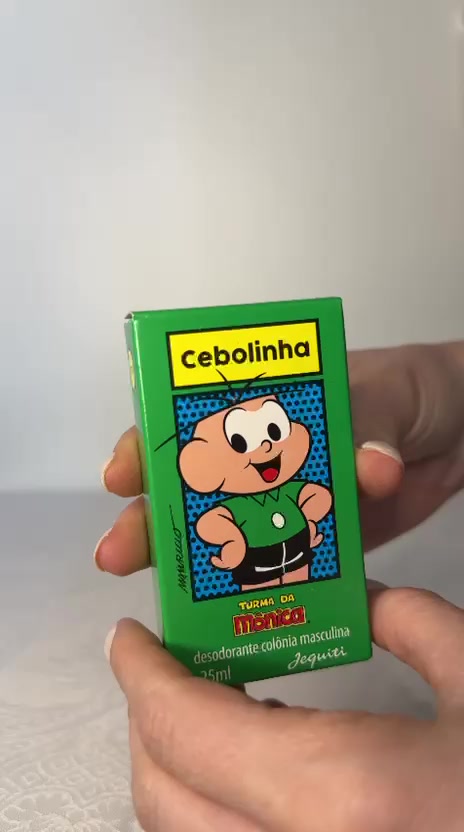 Perfume Cebolinha Desodorante Colônia Jequiti 25 ml
