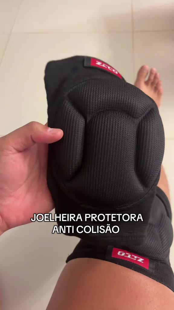 ZCCO Joelheira Anticolisão Espessada Esporte e Trabalho P/M/G