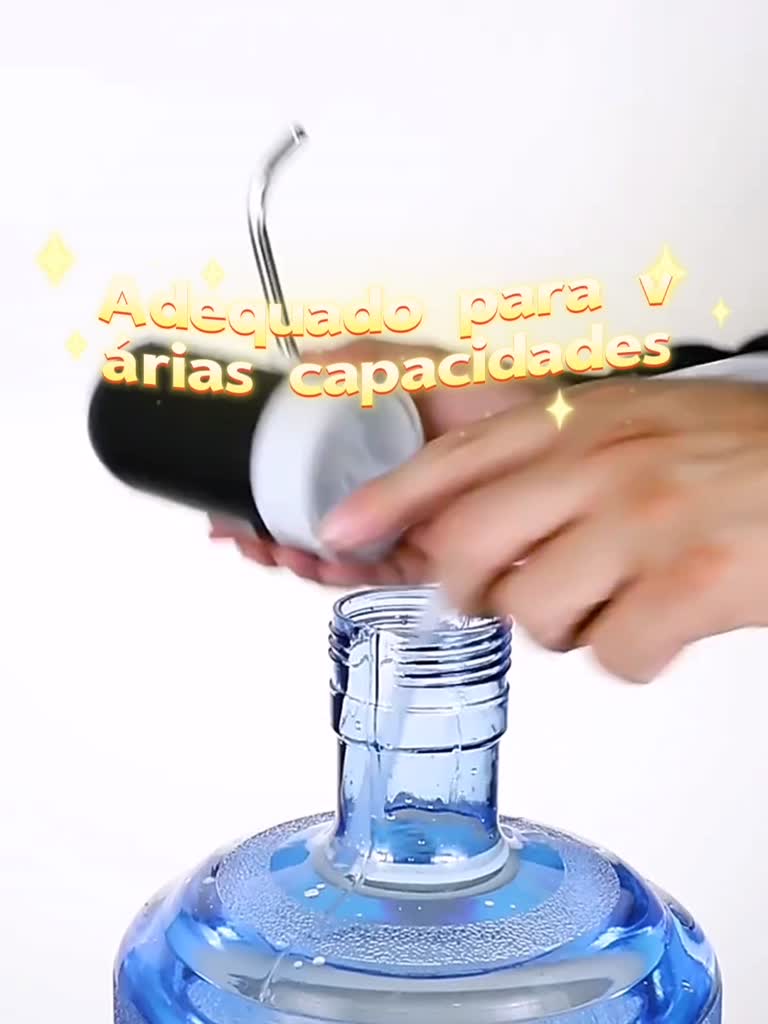 Bomba Elétrica Filtro 20L Para Galão De Água Bebedor Eletrico De Agua Com Carregamento Usb