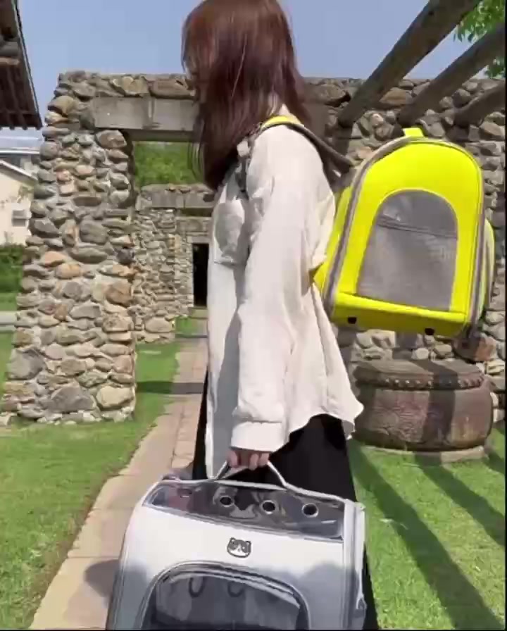 Mochila Luxo para Pets - Conforto e Estilo | Caprioli - Vista Principal