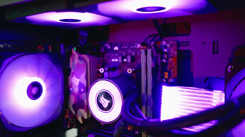 Gabinete Gamer Mancer CV300 Purple Edition, Mid-Tower, Lateral de Vidro ...