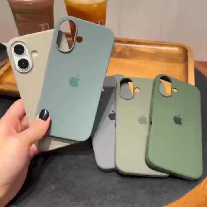 Capa Capinha Case Iphone 16 Silicone Várias Cores e Modelos Excelente ...