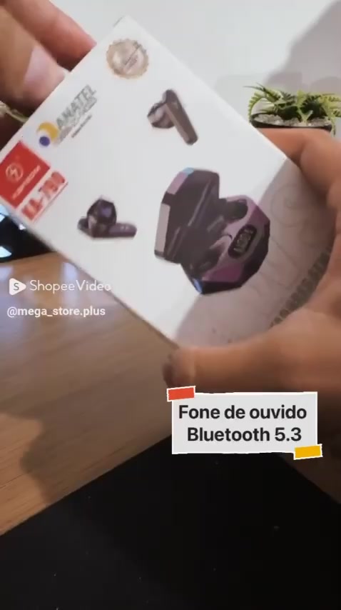 Fone Bluetooth Gamer Jogos E-sports Fone de ouvido sem fio Academia Corrida treino Dual Pro Tws