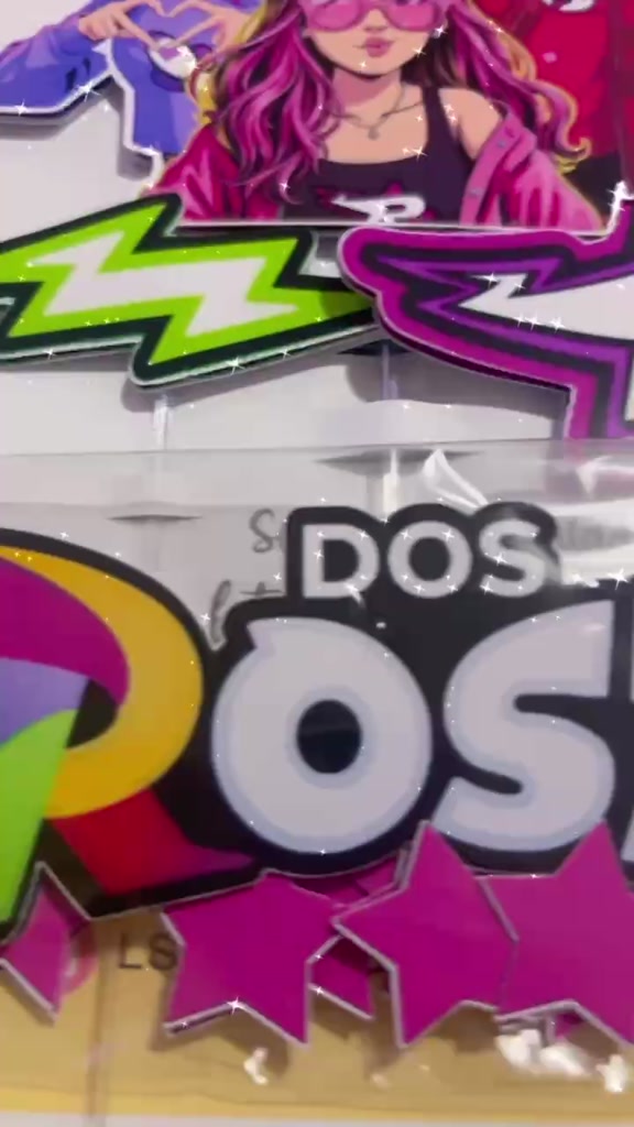 Topper de Bolo Emilly Vick Dos Rosa /Turma dos Rosas/Topo de bolo ...