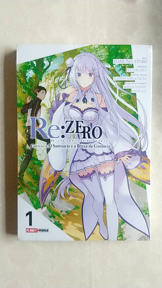 Mangá Re: Zero Capitulo 4 Vol. 07 (Panini, Lacrado) - Geek Point