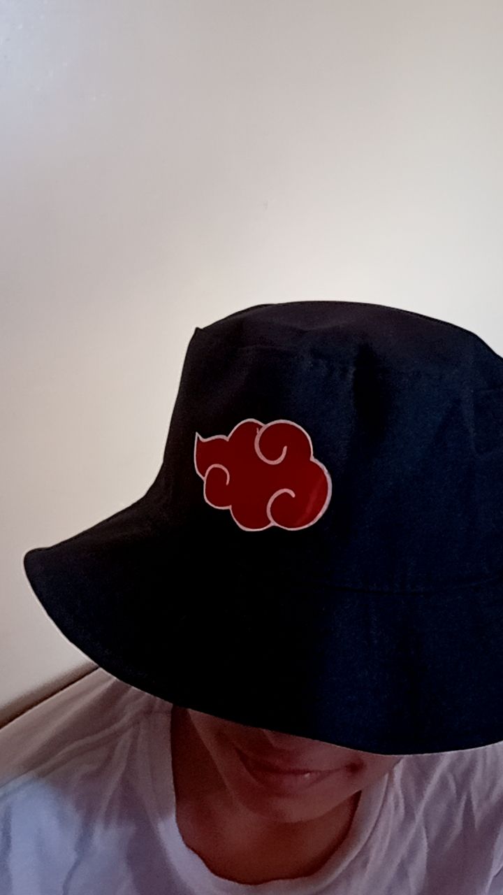 Bone Chapeu Bucket Hat Naruto Akatsuki Nuvem - Corre Que Ta Baratinho