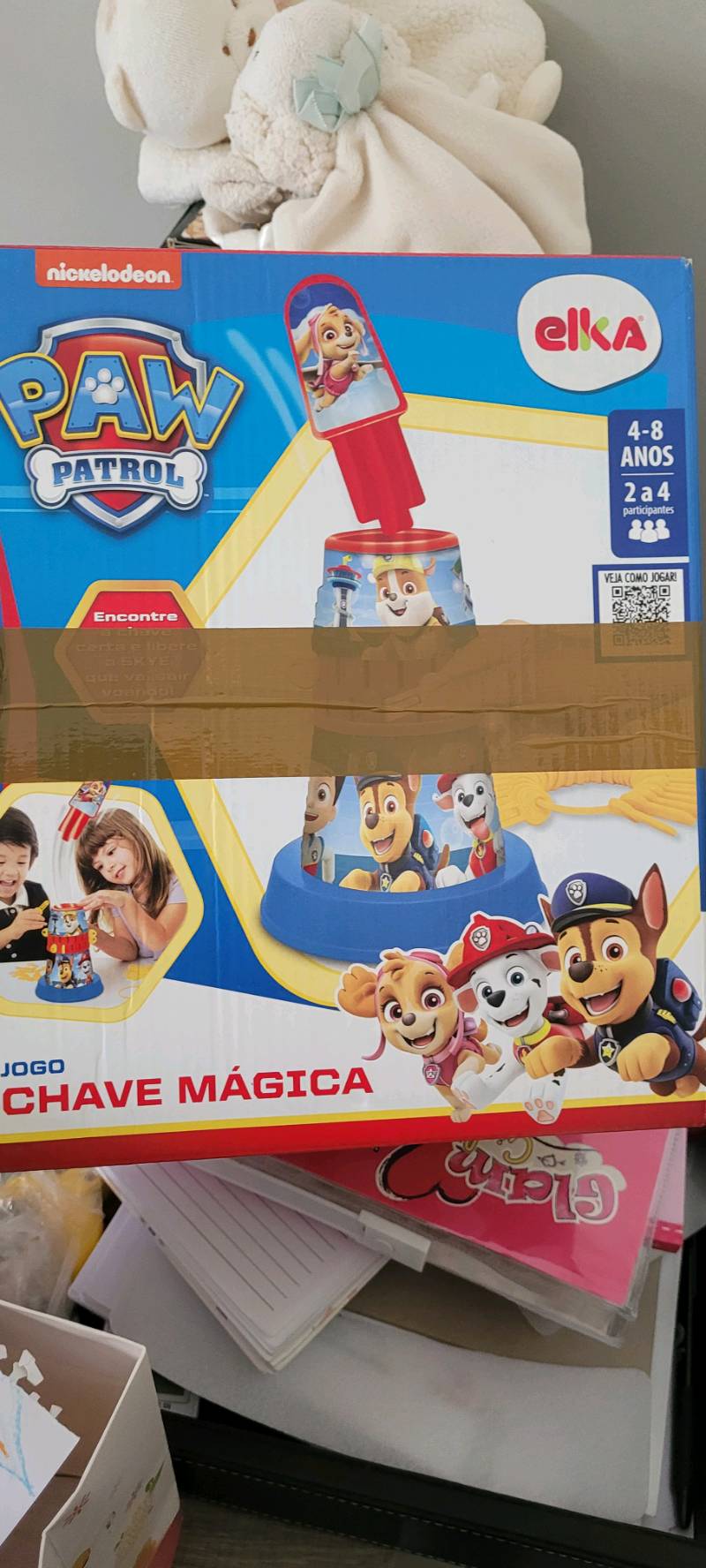 Jogo Infantil - Chave Magica - Patrulha Canina - 1219 - Elka - Real  Brinquedos