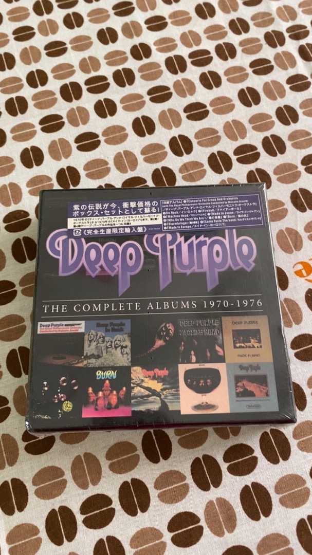 BOX Deep Purple ‎– The Complete Albums 1970-1976 | Shopee Brasil