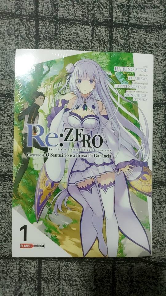 Mangá Re: Zero Capitulo 4 Vol. 07 (Panini, Lacrado) - Geek Point