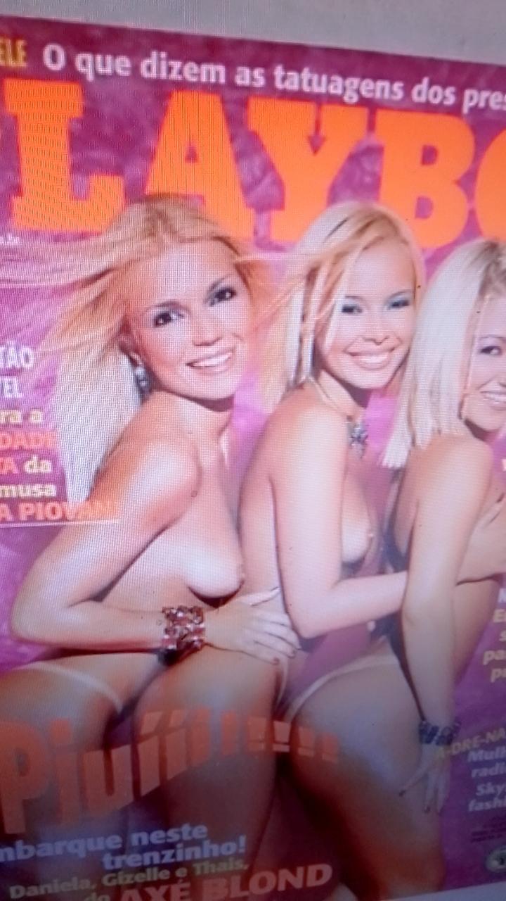 Axe blond playboy