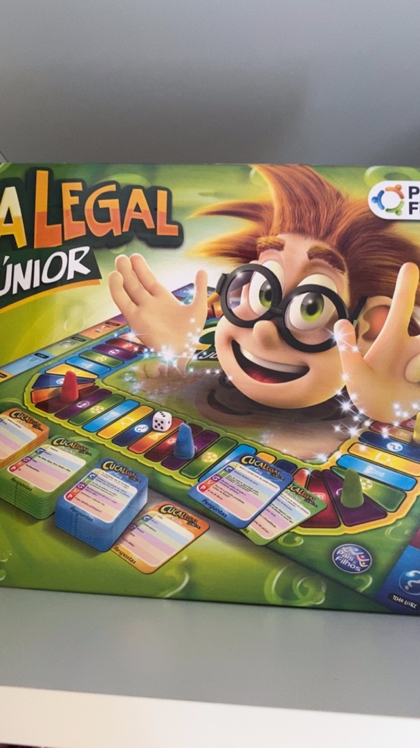 Jogo de mesa interativo cuca legal junio jogos infantil
