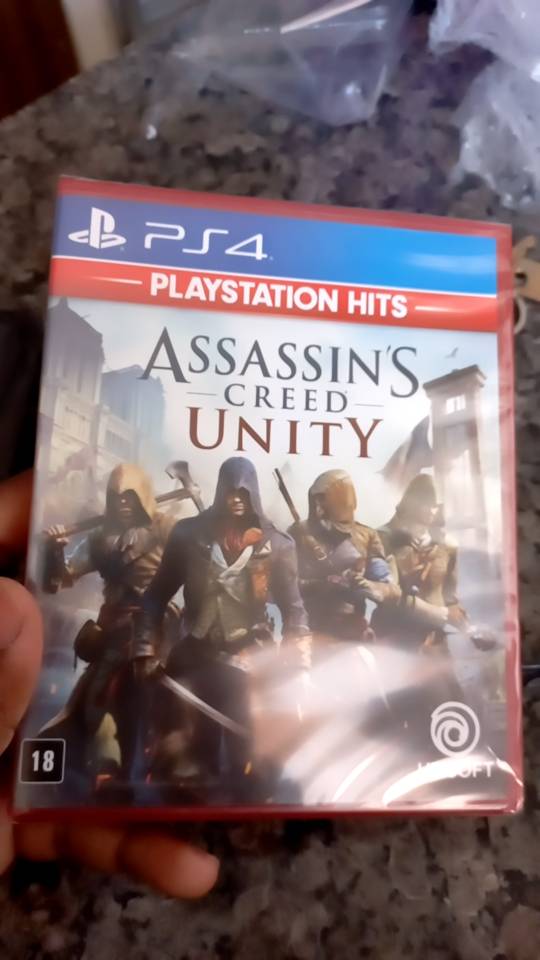 Assassins Creed Unity Ps4 #1 (Com Detalhe) (Jogo Mídia Física