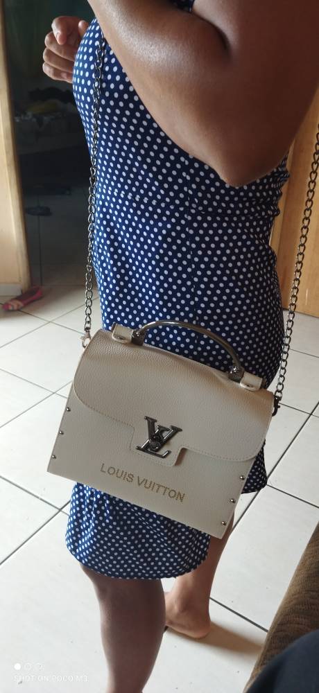 Bolsa Elegante Feminina LV Baú de Mão e Alça Transversal - Bolsas