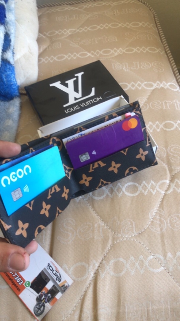 Carteira Slim Porta cartão e Documentos Louis Vuitton Promoção