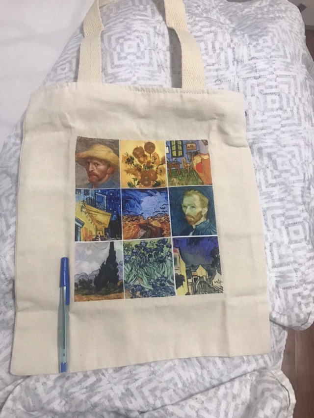 Bolsa Sacola Ecobag Van Gogh, Bolsa de Ombro Feminina Usado 83999925