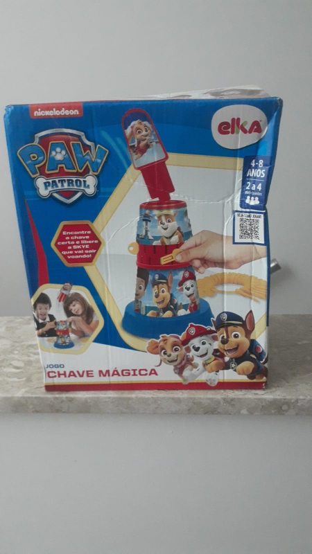 Jogo Infantil Chave Magica Patrulha Canina 32 Chaves Elka