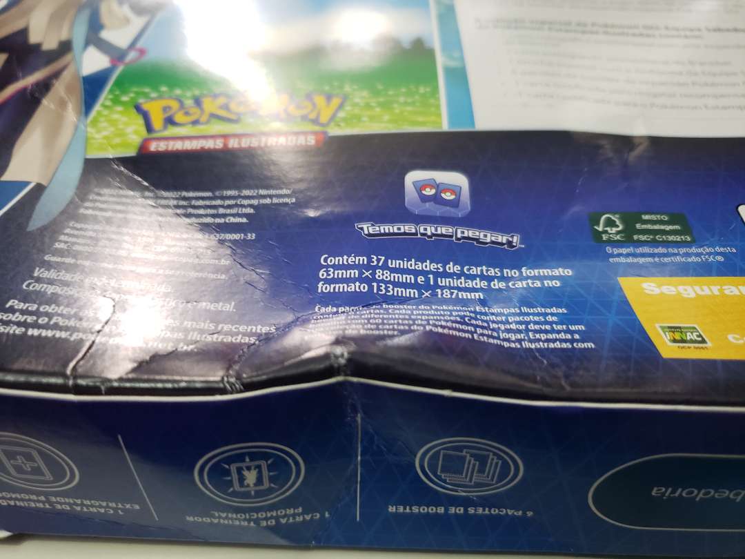 Pokemon GO BOX Equipe Valor Sabedoria e Instinto 31343 Jogo Cartas de Mesa  Baralho Batalha Cartinhas